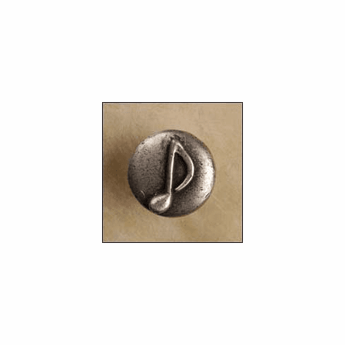 Anne at Home 611 Single Note Cabinet Knob 1.25 x 1.25 x 1"