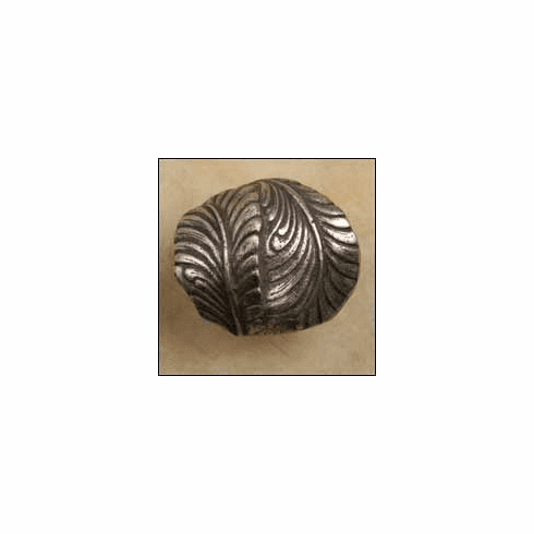 Anne at Home 836 Swirl Leaf Cabinet Knob 1.5 x 1.25 x 1.25"