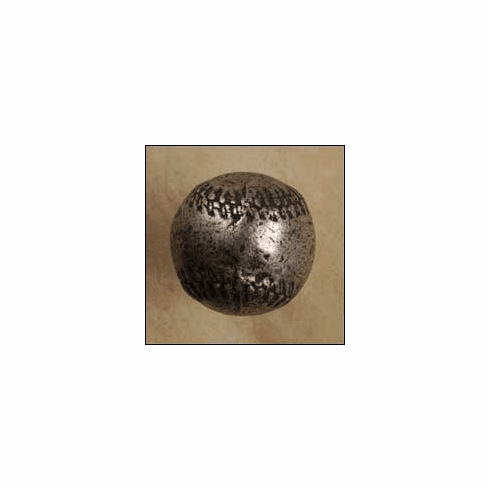 Anne at Home 886 Baseball Cabinet Knob 1 x 1 x 1.75"