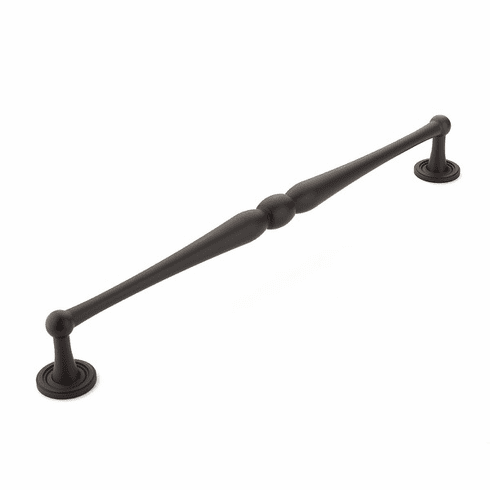 Schaub 581-10B Atherton, Appliance Pull, 15" cc with plain footplate, Oil Rubbed Bronze