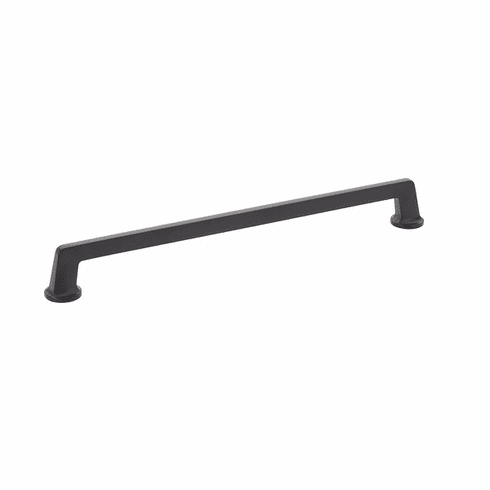 Schaub 214-MB Northport, Appliance Pull with round bases, Matte Black, 15" cc