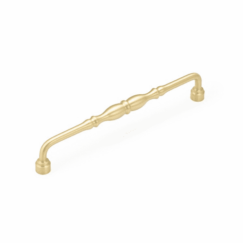 Schaub 749-SB Colonial, Appliance Pull, Satin Brass, 12" cc