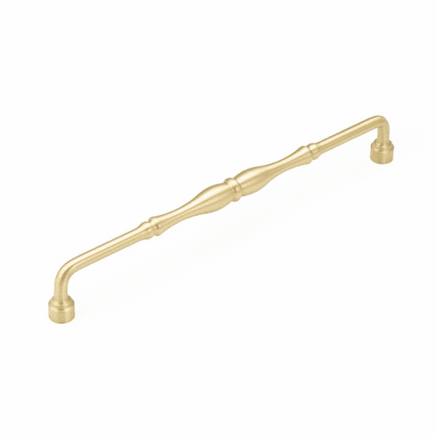 Schaub 7495-SB Colonial, Appliance Pull, Satin Brass, 15" cc