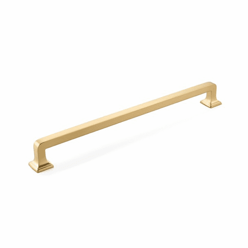 Schaub 535-SSB Menlo Park, Appliance Pull, Signature Satin Brass, 15" cc