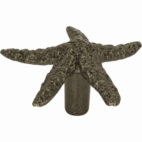Atlas Homewares 142-BB Starfish 2" Length Novelty Knob Burnished Bronze