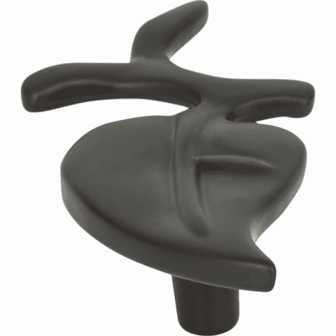 Atlas Homewares 184-O California Leaf 2 1/2" Length Novelty Knob Aged Bronze