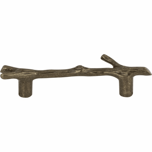 Atlas Homewares 2106-BB Twig 3" Center to Center Novelty Pull Burnished Bronze