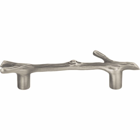 Atlas Homewares 2106-NO Twig 3" Center to Center Novelty Pull Pewter