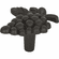 Atlas Homewares 2173-O Vineyard Grapes 2" Length Novelty Knob Aged Bronze