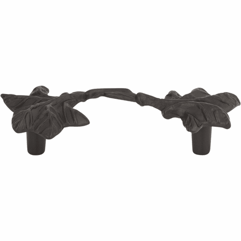 Atlas Homewares 2202-O Vineyard Leaf 3" Center to Center Novelty Pull Aged Bronze