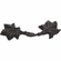 Atlas Homewares 2202-O Vineyard Leaf 3" Center to Center Novelty Pull Aged Bronze