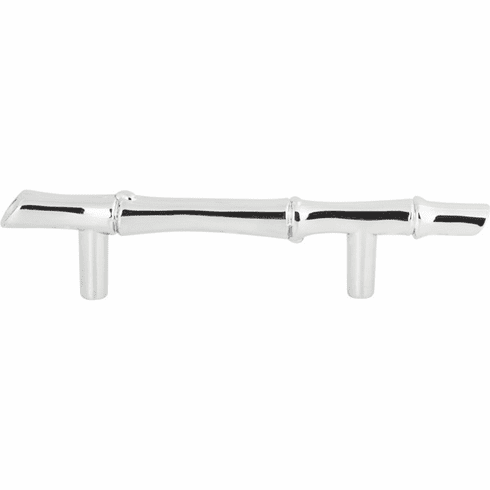 Atlas Homewares 2231-CH Bamboo 3" Center to Center Bar pull Polished Chrome