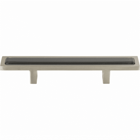 Atlas Homewares 231-BLK-BRN Spa 3" Center to Center Bar pull Brushed Nickel