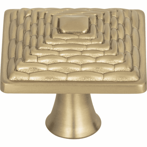 Atlas Homewares 237-CM Mandalay 1 1/4" Length Square Knob Champagne