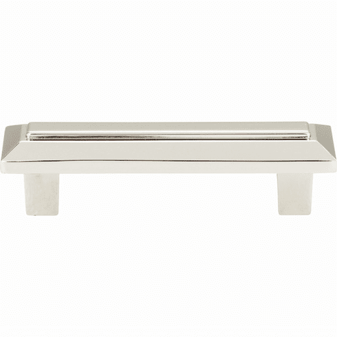Atlas Homewares 241-PN Trocadero 3" Center to Center Bar pull Polished Nickel