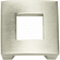 Atlas Homewares 255-BRN Centinel 1 3/4" Length Square Knob Brushed Nickel