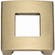 Atlas Homewares 255-CM Centinel 1 3/4" Length Square Knob Champagne