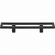 Atlas Homewares 262-BL Nobu 3" Center to Center Bar pull Matte Black