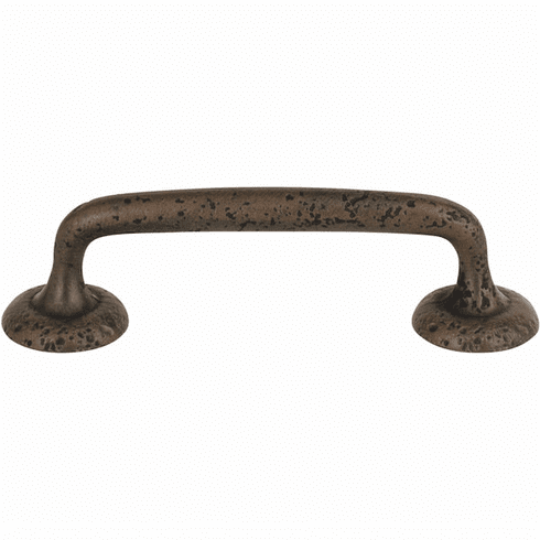 Atlas Homewares 273-R Olde World 3" Center to Center Bar pull Rust
