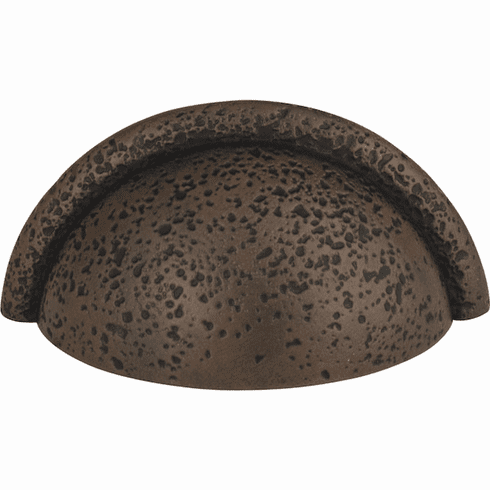 Atlas Homewares 274-R Olde World 3" Center to Center Cup/Bin pull Rust