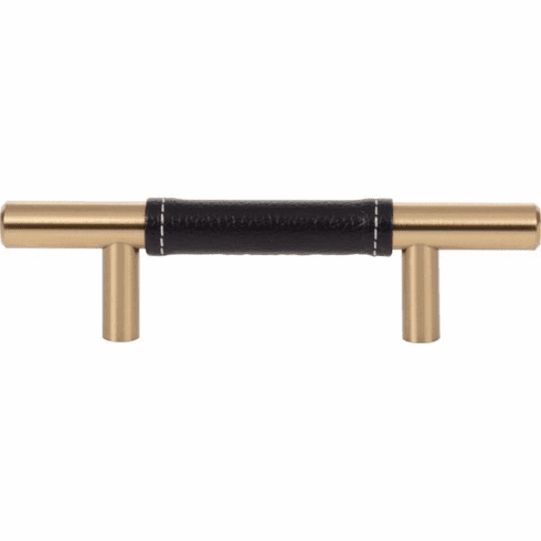 Atlas Homewares 280-BL-WB Zanzibar 3" Center to Center Bar pull Warm Brass