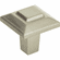 Atlas Homewares 283-BRN Trocadero 1" Length Square Knob Brushed Nickel