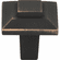 Atlas Homewares 283-VB Trocadero 1" Length Square Knob Venetian Bronze