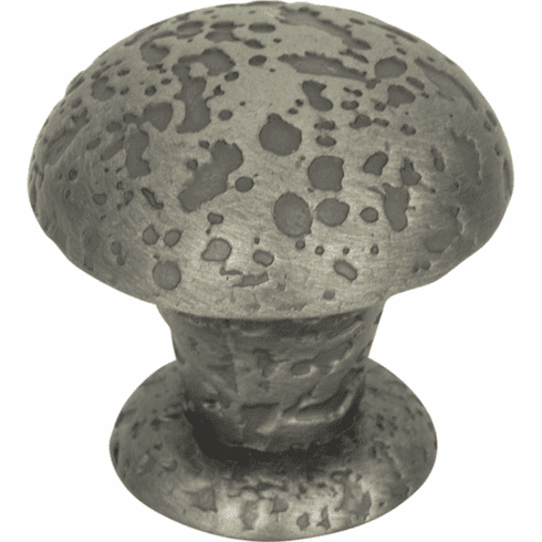 Atlas Homewares 286-P Olde World 1" Diameter Round Knob Pewter