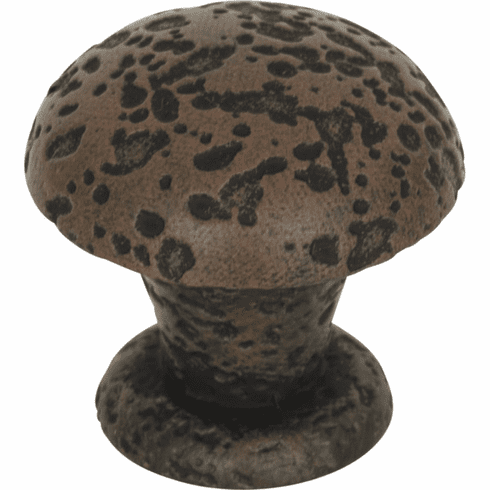 Atlas Homewares 286-R Olde World 1" Diameter Round Knob Rust