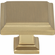 Atlas Homewares 289-CM Sutton Place 1 1/4" Length Square Knob Champagne