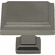 Atlas Homewares 289-SL Sutton Place 1 1/4" Length Square Knob Slate