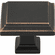 Atlas Homewares 289-VB Sutton Place 1 1/4" Length Square Knob Venetian Bronze