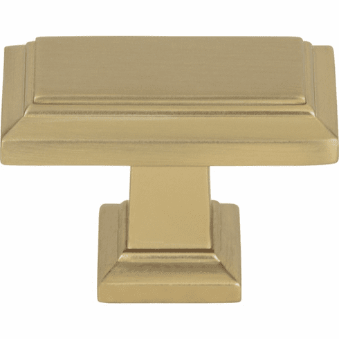 Atlas Homewares 290-CM Sutton Place 1 7/16" Length Rectangle Knob Champagne