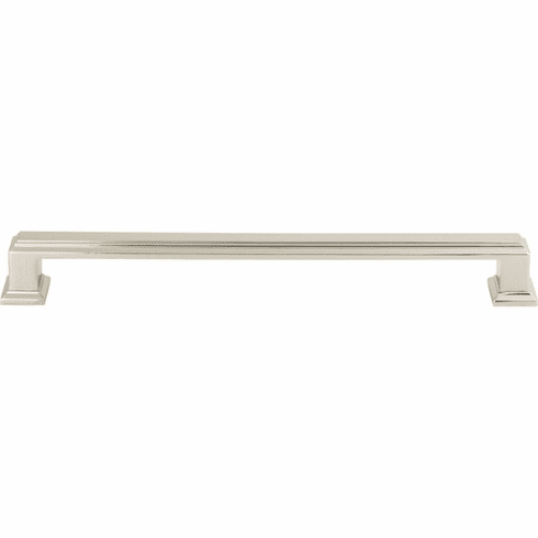 Atlas Homewares 293-PN Sutton Place 7 9/16" Center to Center Bar pull Polished Nickel