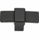 Atlas Homewares 301-BL Buckle Up 1 13/16" Length Bar Knob Matte Black