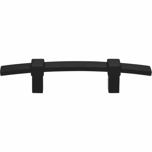 Atlas Homewares 302-BL Buckle Up 3" Center to Center Bar pull Matte Black