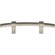 Atlas Homewares 302-BRN Buckle Up 3" Center to Center Bar pull Brushed Nickel