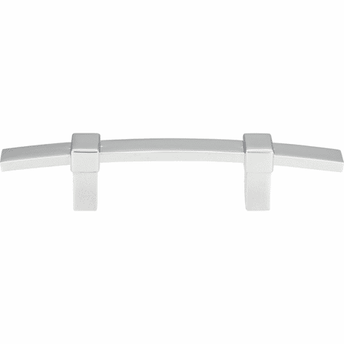 Atlas Homewares 302-CH Buckle Up 3" Center to Center Bar pull Polished Chrome