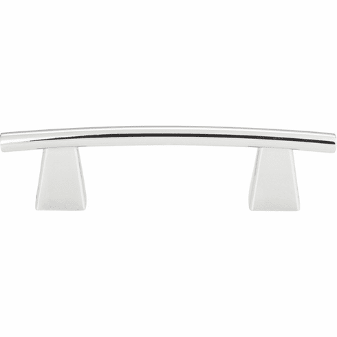 Atlas Homewares 306-CH Fulcrum 3" Center to Center Arch pull Polished Chrome