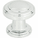 Atlas Homewares 313-CH Bronte 1 1/8" Diameter Round Knob Polished Chrome