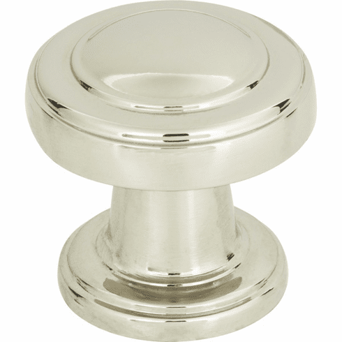 Atlas Homewares 313-PN Bronte 1 1/8" Diameter Round Knob