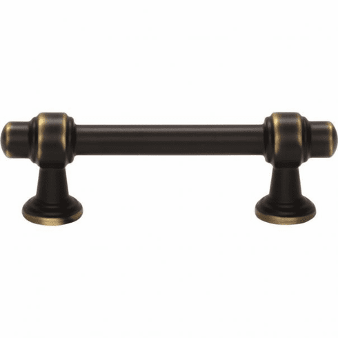 Atlas Homewares 314-CFB Bronte 3" Center to Center Bar pull Cafe Bronze