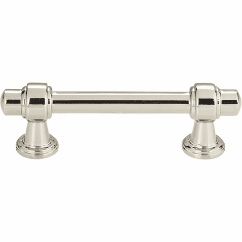 Atlas Homewares 314-PN Bronte 3" Center to Center Bar pull Polished Nickel
