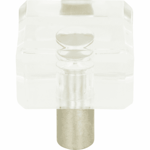 Atlas Homewares 3145-BRN Optimism 1 1/4" Length Square Knob Brushed Nickel