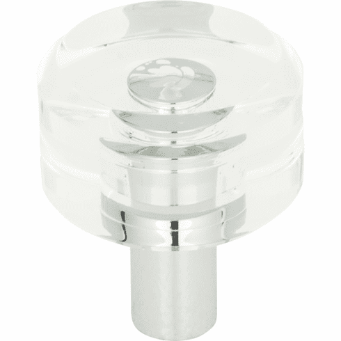 Atlas Homewares 3146-CH Optimism 1 3/16" Diameter Round Knob Polished Chrome