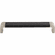 Atlas Homewares 3151-BN-CRC Paradigm 6 5/16" Center to Center Bar pull BN & Black Croc Leather