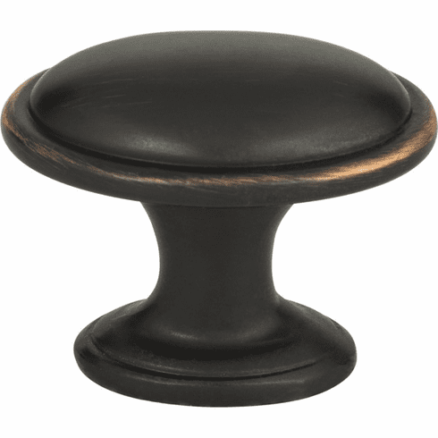 Atlas Homewares 316-VB Austen 1 5/16" Length Oval Knob Venetian Bronze