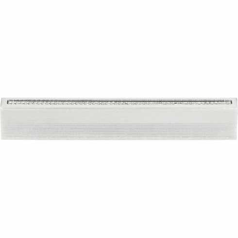 Atlas Homewares 3200-MC Crystal 3 3/4" Center to Center Bar pull Matte Chrome