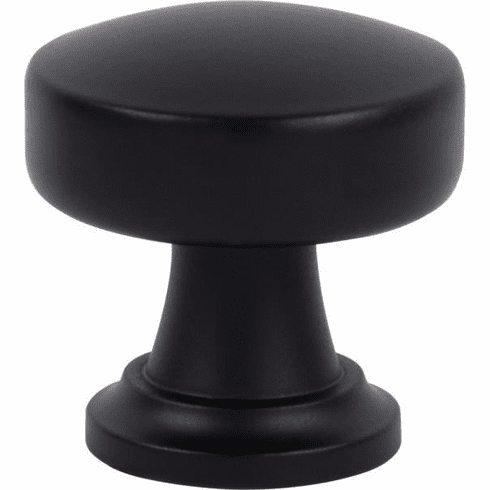 Atlas Homewares 325-BL Browning 1 1/4" Diameter Round Knob Matte Black