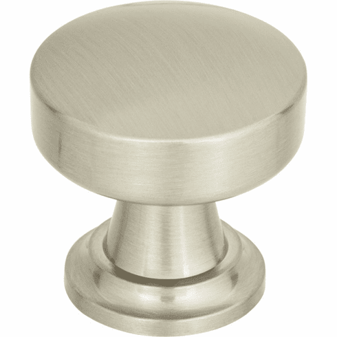 Atlas Homewares 325-BRN Browning 1 1/4" Diameter Round Knob Brushed Nickel